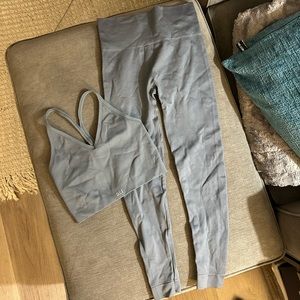 Set Active workout set, sculpt flex in grey